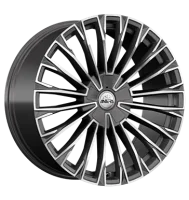 Antera A103 10x23 ET48 5x130 71,6 Moon Grey Diamond