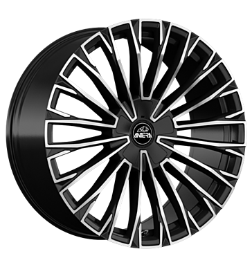 Antera A103 10x23 ET30 5x112 66,6 Piano Black Diamond
