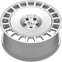 MONOBLOCK PL1 Concave 9,0x21 5x112 ET10 Hyper Silver Brushed Surface