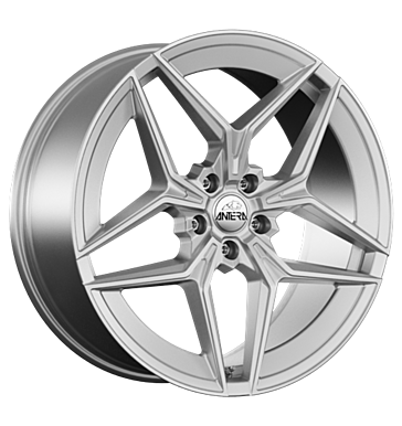 Antera A107 9x20 ET25 5x112 66,6 Silver Ice