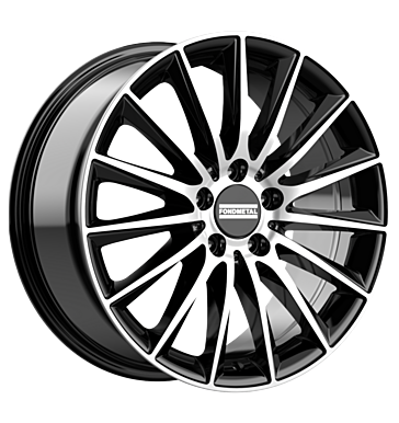 Fondmetal Aidon 8,5x20 ET50 5x112 66,5 glossy black machined