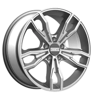 Fondmetal Alke 9x19 ET29 5x120 72,5 glossy silver