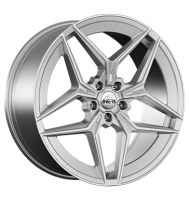 Antera A107 9x21 ET25 5x112 66,6 Silver Ice