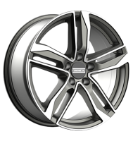Fondmetal Hexis 8x18 ET29 5x112 66,5 glossy titanium...