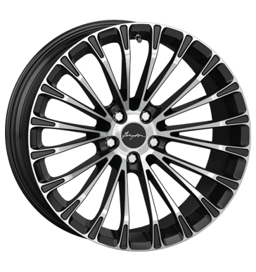 Breyton Race LS 2 9x21 ET41 5x112 66,5 matt black polished face