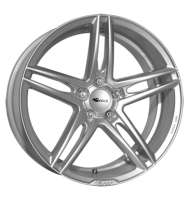 Brock B33 8x18 ET45 5x114,3 72,6 kristallsilber