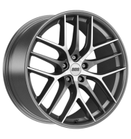 BBS CC-R 9,5x19 ET46 5x112 82 graphit diamant-gedreht matt
