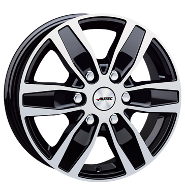 Autec Quantro 7x17 ET57 6x139,7 92,4 schwarz poliert