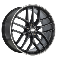 BBS CC-R 10,5x20 ET34 5x112 82 schwarz matt