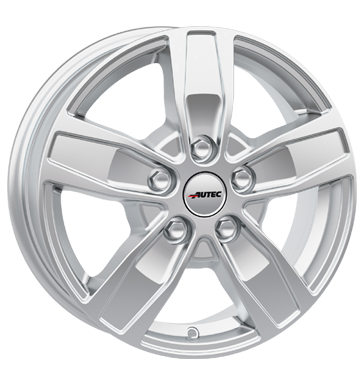 Autec Quantro 7x17 ET62 5x130 89 brilliantsilber-lackiert