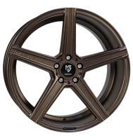 mbDESIGN KV1 9x20 ET26 5x112 75 bronze seidenmatt