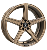 mbDESIGN KV1 DC 10,5x20 ET45 5x114,3 75 bronze hell...