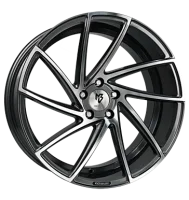 mbDESIGN KV2 8,5x19 ET43 5x112 75 Grau glänzend...