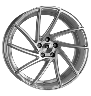 mbDESIGN KV2 8,5x20 ET45 5x130 71,55 lichtsilber