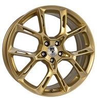 mbDESIGN KX1 9x21 ET35 5x112 75 gold glänzend