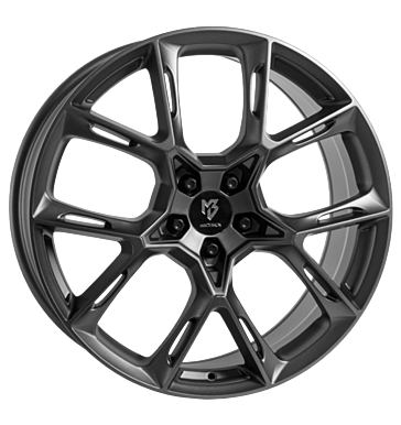 mbDESIGN KX1 9x21 ET40 5x114,3 75 grau matt