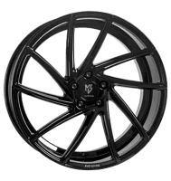 mbDESIGN KV2 8,5x19 ET33 5x112 75 schwarz glänzend