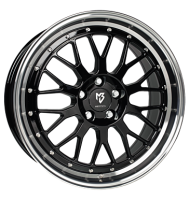 mbDESIGN LV1 7x17 ET45 5x112 75 Schwarz glänzend...