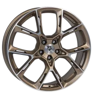 mbDESIGN KX1 8,5x20 ET45 5x112 75 Bronze hell matt...