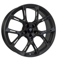 mbDESIGN KX1 9x21 ET26 5x112 75 schwarz stumpfmatt