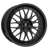 mbDESIGN LV1 7x17 ET45 5x112 75 schwarz stumpfmatt