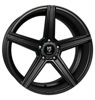 mbDESIGN KV1 9x20 ET33 5x112 75 schwarz seidenmatt