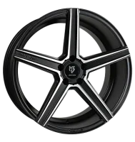 mbDESIGN KV1 9x20 ET33 5x112 75 Schwarz seidenmatt...
