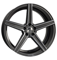 mbDESIGN KV1 DC 9x20 ET37 5x112 75 Grau glänzend...