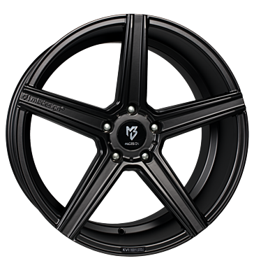 mbDESIGN KV1 DC 11x22 ET35 5x114,3 75 schwarz seidenmatt