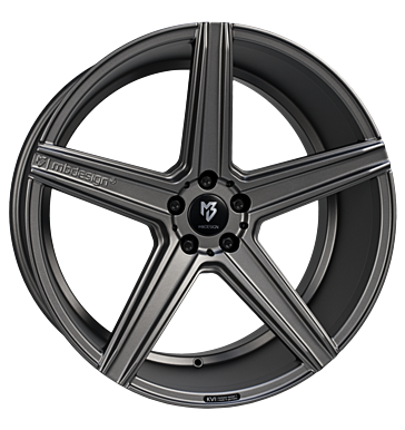 mbDESIGN KV1 DC 11x23 ET45 5x112 75 grau matt