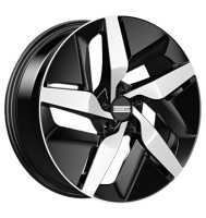 Fondmetal e-joule 9x20 ET50 5x108 63,4 glossy black machined