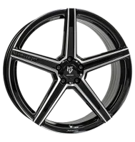 mbDESIGN KV1S DC 10,5x21 ET35 5x112 75 Schwarz...