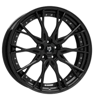 mbDESIGN KV3.2 9x21 ET25 5x112 75 Stern und Bett schwarz...