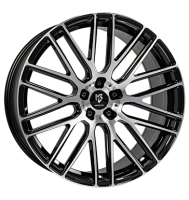 mbDESIGN KV4 7,5x18 ET35 5x112 75 schwarz glänzend...