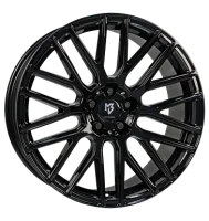 mbDESIGN KV4 10x22 ET20 5x112 66,45 schwarz glänzend...
