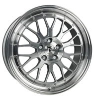 mbDESIGN LV1 7,5x18 ET40 5x112 75 Silber glänzend...