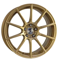 mbDESIGN MF1 8x19 ET50 5x112 75 gold matt lackiert