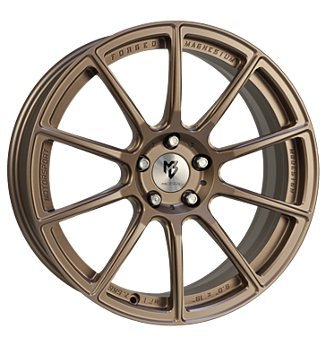 mbDESIGN MF1 8,5x19 ET45 5x108 75 bronze hell seidenmatt gepulvert