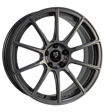 mbDESIGN MF1 9x19 ET42 5x112 75 grau matt lackiert