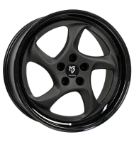 mbDESIGN Turbo 8,5x19 ET50 5x112 75 Stern schwarz...