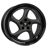 mbDESIGN Turbo 9x19 ET42 5x114,3 75 Stern schwarz...