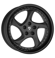 mbDESIGN Turbo S 8,5x19 ET45 5x114,3 75 Stern schwarz...