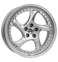 mbDESIGN Turbo S 9x19 ET42 5x112 75 lichtsilber...