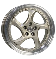 mbDESIGN Turbo S 9x19 ET42 5x112 75 champagner...