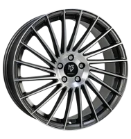 mbDESIGN VR3 7,5x18 ET45 5x112 75 grau matt lackiert...