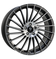 mbDESIGN VR3 7,5x18 ET38 4x100 67,1 grau matt lackiert...