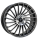 mbDESIGN VR3 7,5x18 ET38 4x100 67,1 grau matt lackiert Front poliert