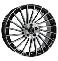mbDESIGN VR3 7,5x18 ET45 5x112 75 schwarz glänzend...