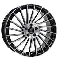 mbDESIGN VR3 7,5x18 ET33 5x100 67,1 schwarz glänzend...