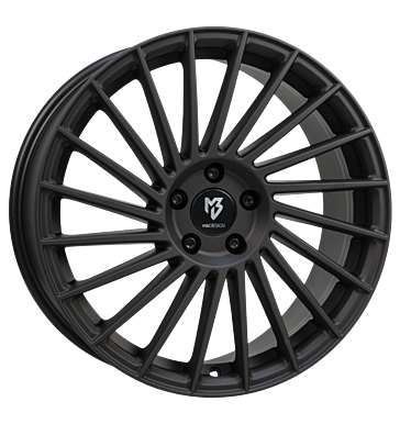 mbDESIGN VR3 8,5x19 ET45 5x108 75 schwarz stumpfmatt gepulvert